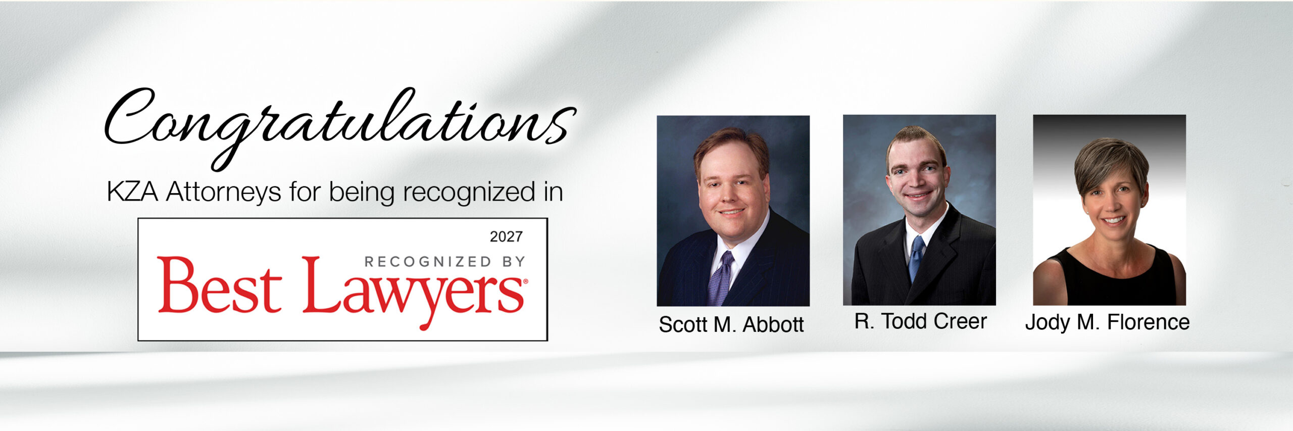 Congratulations KZA – Best Law Firms Tier 1 Ranking 2026